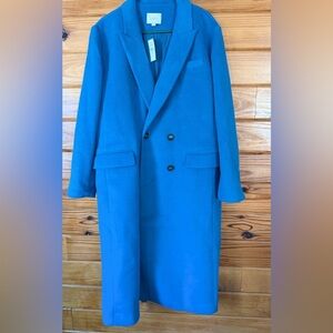 LOFT Woman’s  Vibrant Blue Trench Coat
